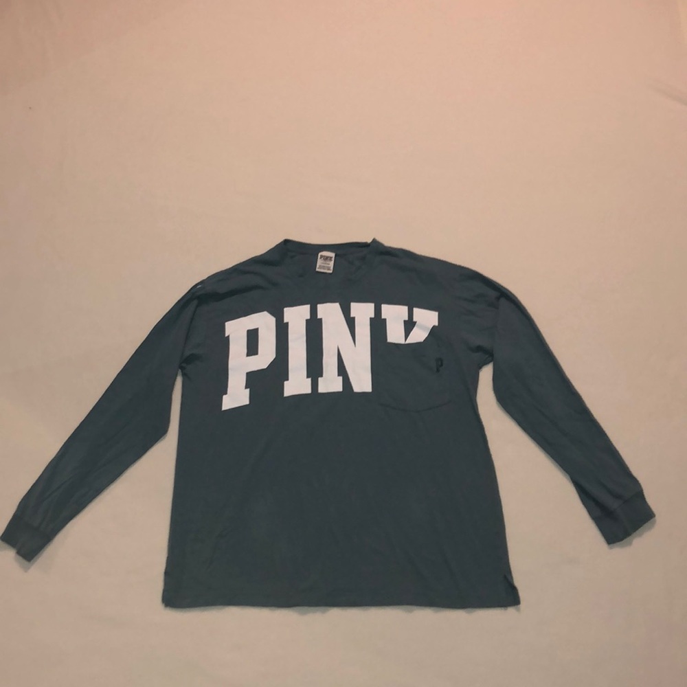 PINK VICTORIA’S SECRET LONG SLEEVE T SHIRT